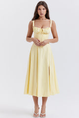 buttercup bustier sundress